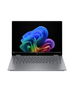 HP 14-Inch OmniBook X Flip 2-in-1 AI Laptop - 3K OLED Display, AMD Ryzen AI 7 350, 32GB RAM, 1TB SSD, English Keyboard, Windows 11 | Silver - CA8K0EA