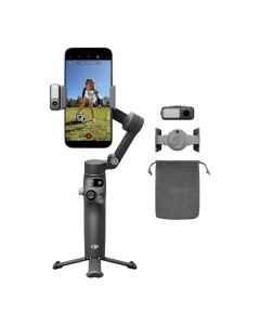 DJI Osmo Mobile 8 Smartphone Gimbal Stabilizer, 3-Axis Stabilization, Native Tracking, Built-In Extension Rod, Foldable Design & ActiveTrack | Black - 6937224126817