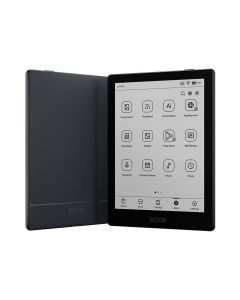 BOOX Go 6 E-Reader, 6" Carta 1300 HD Screen, Octa-core Processor, 2GB RAM, 32GB Storage, Android 11 OS, Adjustable Front Light, Multiple Format Support, Black | Go 6