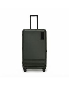 Mokobara The Access Trunk H-77 Large Expandable Luggage, Polycarbonate Hardshell Suitcase with TSA  Black and Yellow, TSA Approved Keyless