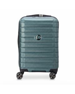 Delsey SHADOW 5.0 Cabin 60 CM 4-Wheel Trolley Suitcase TSA Lock, SECURITECH 2 | Green