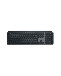 Logitech MX Keys S Wireless Illuminated Keyboard for Mac, English US (QWERTY), Smart Backlit Keys, Easy-Switch Multi-Device | Space Gray - 920-011563
