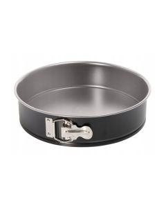 Tefal Easy Bake Springform Cake Mould, 28cm Non-Stick Baking Pan, Removable Base, Durable Carbon Steel Bakeware, Black - J1241474