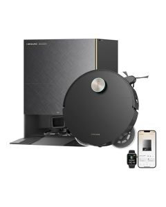 Dreame X60 Ultra Complete Robotic Vacuum Cleaner, 35kPa Suction, Hot Mop Self-Cleaning, Auto-Empty Dock & 3D Obstacle Avoidance | Black - RLX87DE