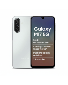 Samsung Galaxy M17 5G, 4GB RAM, 128GB Storage, 50MP Camera, IP54 |Moonlight Silver