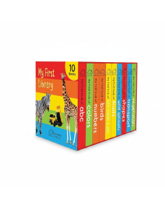 Wonderhouse My First Library: 10 Engaging Board Books for Kids