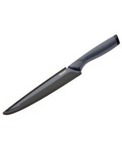 Tefal Fresh Kitchen Slicing Knife, 20cm Stainless Steel Blade, Ergonomic Handle, Precision Cutting Kitchen Knife, Durable Design - K1221205