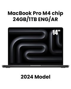Apple MacBook Pro 24GB RAM 1TB SSD 14 Inch, M4 Chip With 10-Core CPU And 10-Core GPU, Liquid Retina XDR Display - Space Black - MCX04AB/A