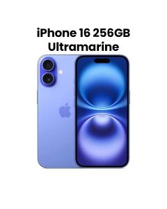 Apple iPhone 16 256GB Storage 6.1 Inch, Super Retina XDR Display, A18 Chip, 6‑Core CPU And 5‑Core GPU - Ultramarine - MYE03AE/A